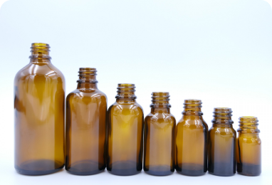 Amber Dropper Bottles