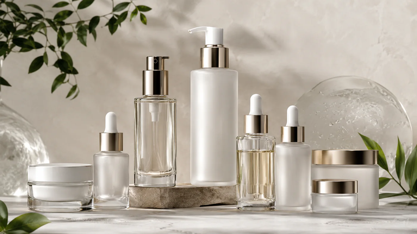 Wholesale Cosmetic Glass Bottle Supplier, Manufacturer & Exporter