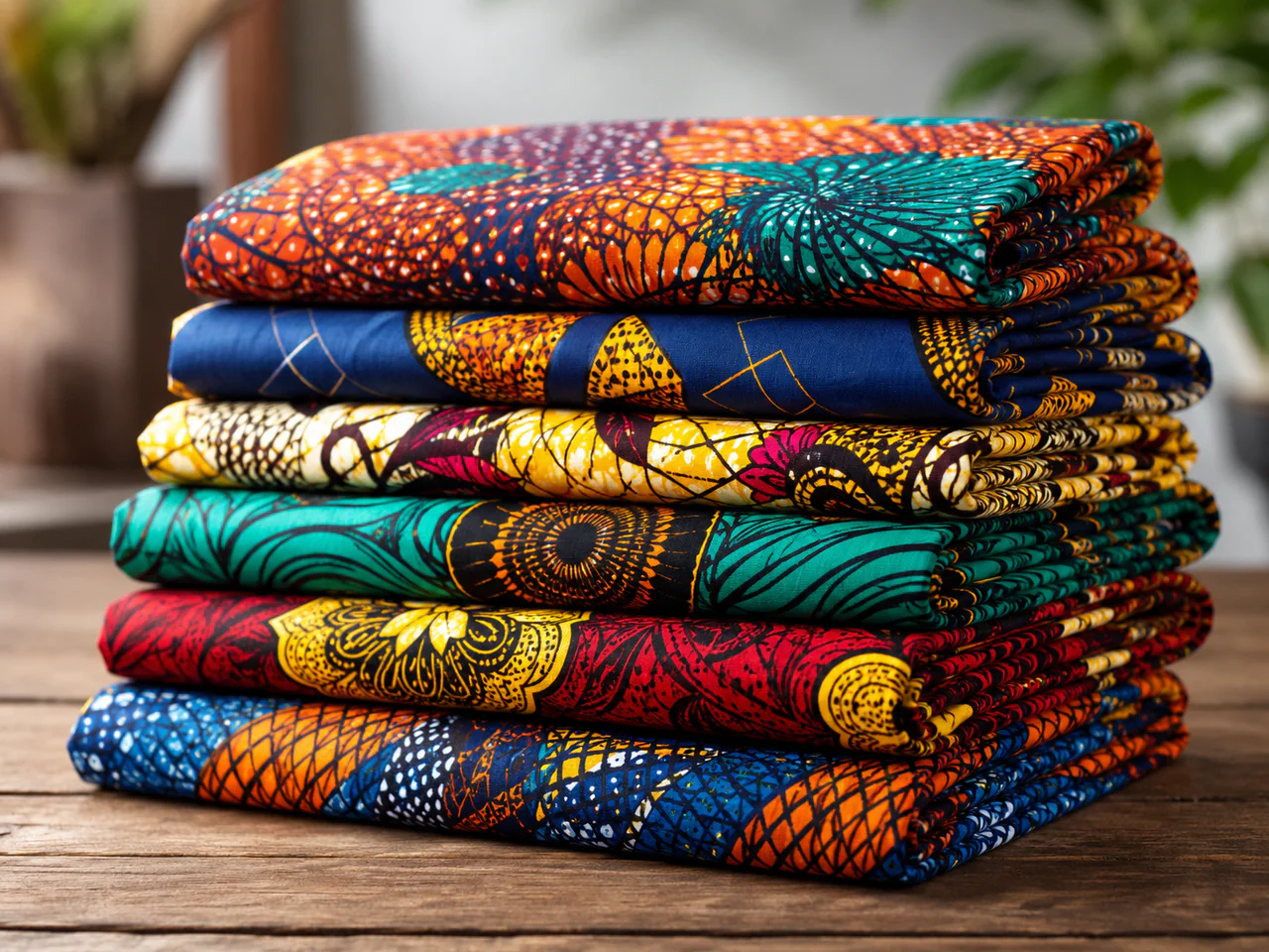Wax Print Cotton Fabric