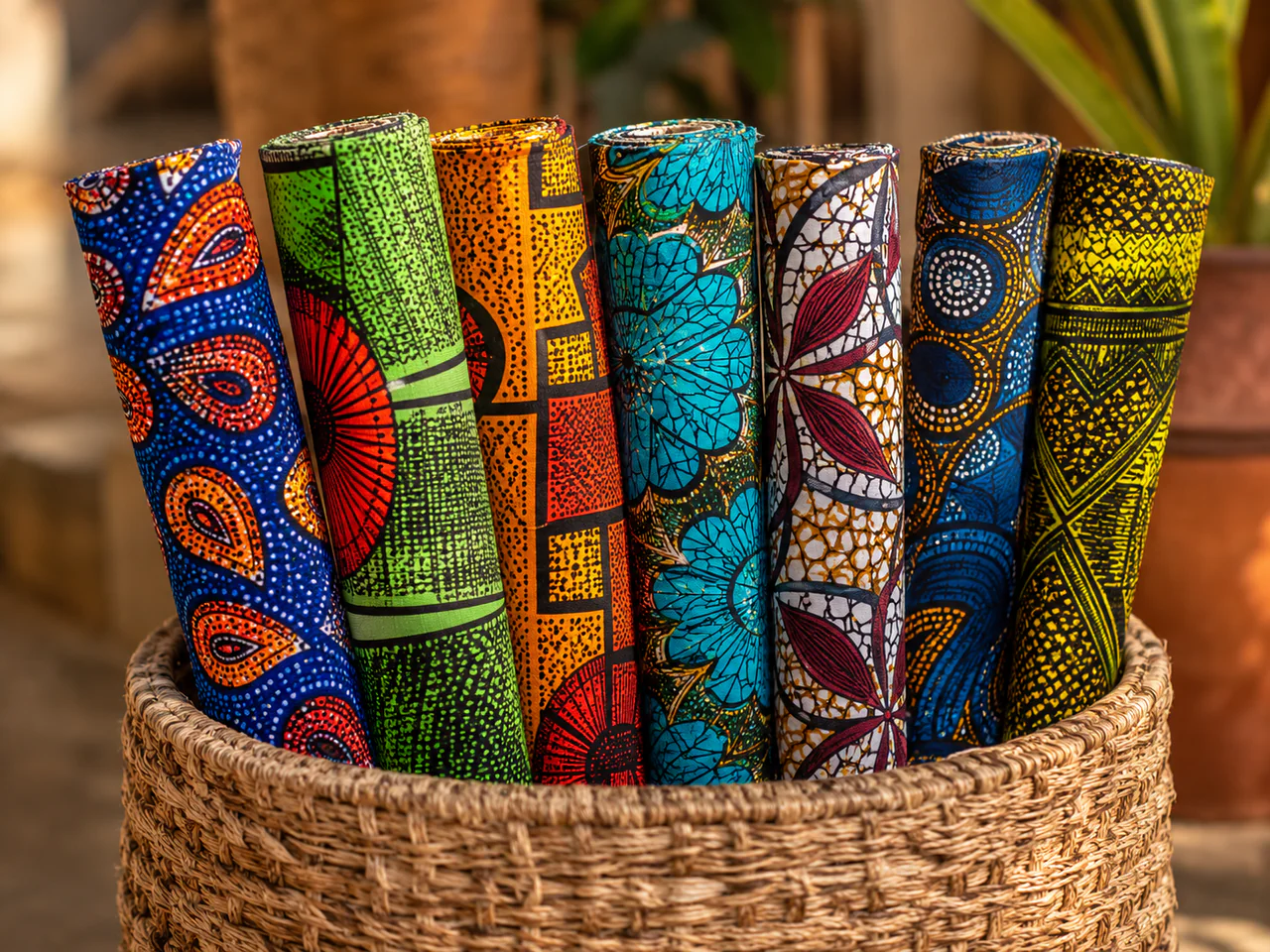 Tribal Print Cotton Fabric