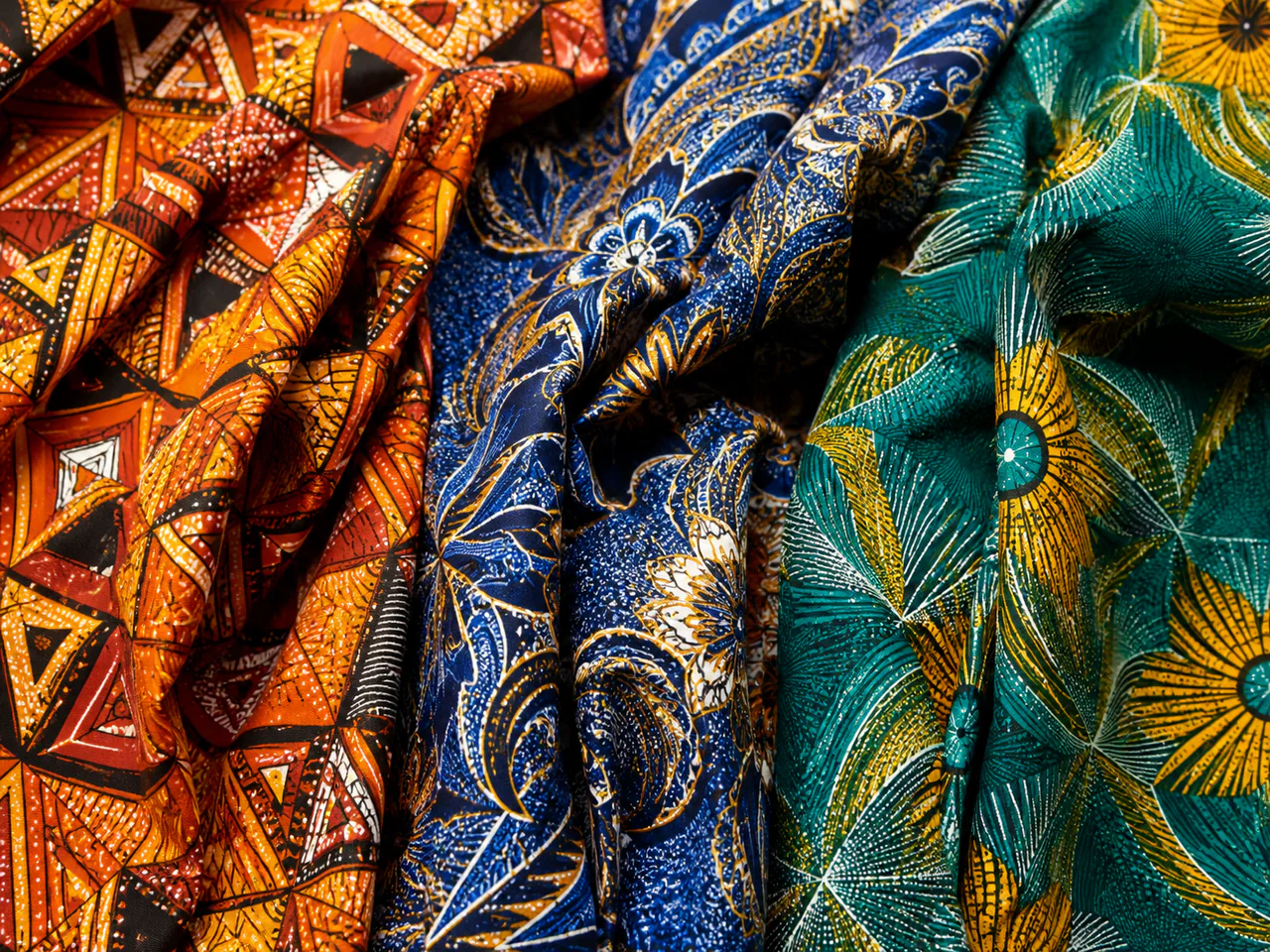 Dashiki Style Cotton Fabric