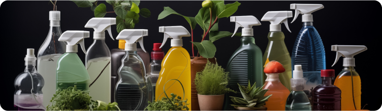 Garden Product Bottles for Guinea Home and Agro Buyers