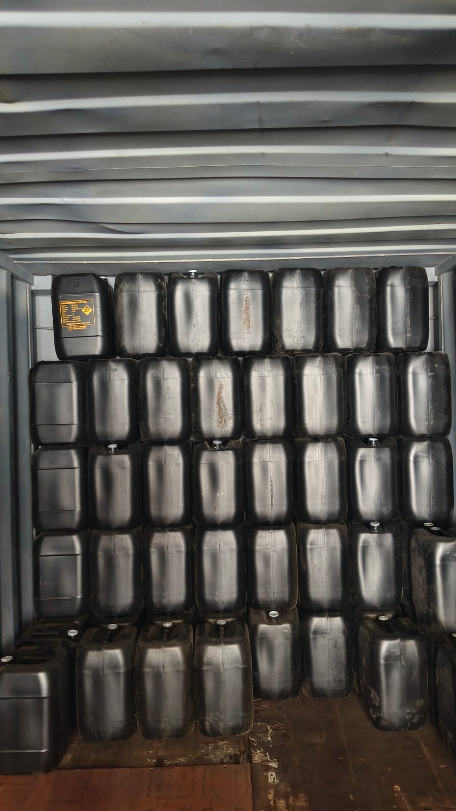 HDPE barrel export packing for Egypt - view 2