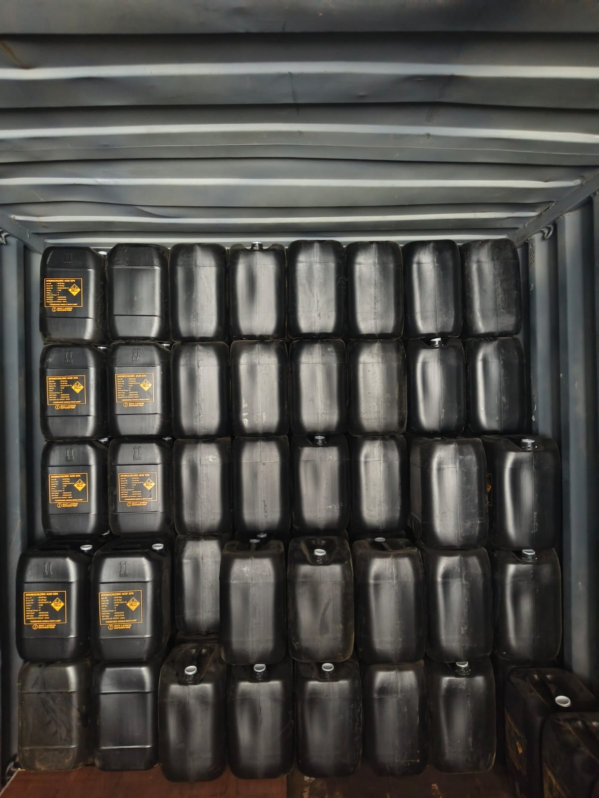 HDPE barrel export packing for Egypt - view 3